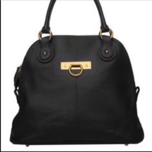 Onna Ehrlich Francoise Black Leather Bag
